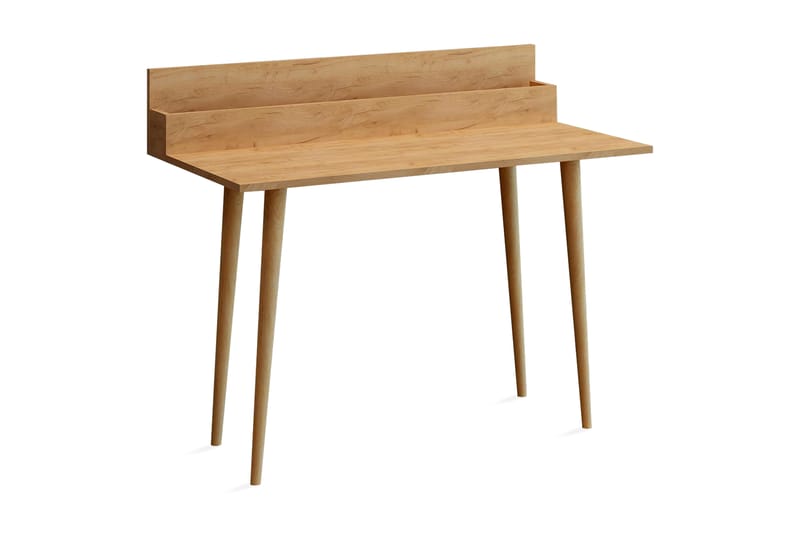 Mod Design Skrivebord 100 cm med Opbevaring Rum - Træ - Skrivebord