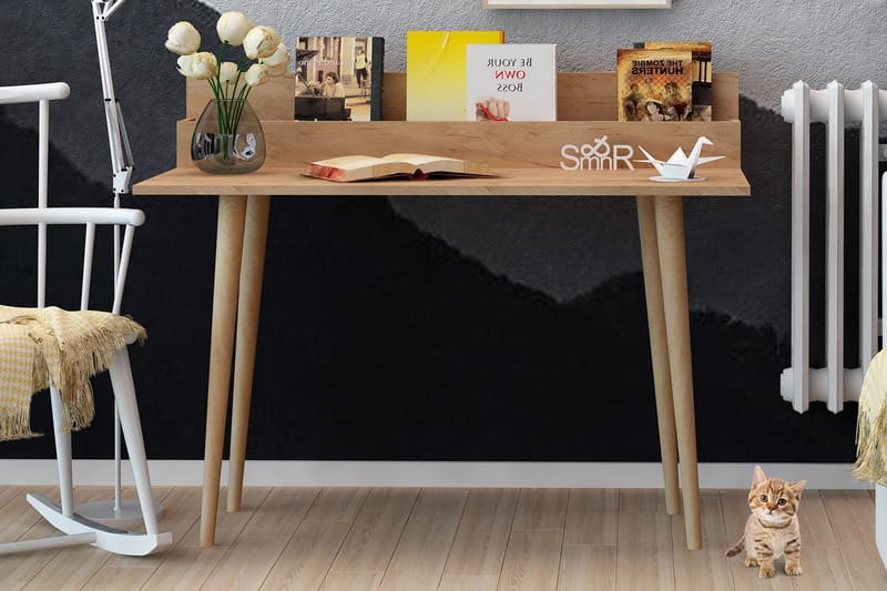 Mod Design Skrivebord 100 cm med Opbevaring Rum - Træ - Møbler - Borde - Kontorbord - Skrivebord
