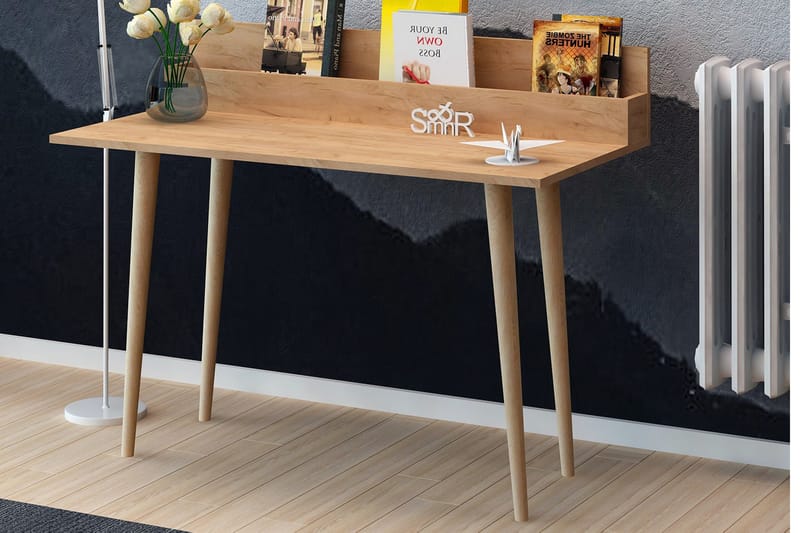 Mod Design Skrivebord 100 cm med Opbevaring Rum - Træ - Møbler - Borde - Kontorbord - Skrivebord