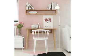 Mod Design Skrivebord 120 cm med Opbevaring Væghylde - Træ - Møbler - Borde - Kontorbord - Skrivebord