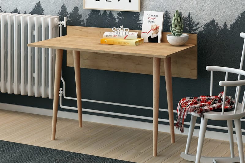 Mod Design Skrivebord 120 cm - Træ - Møbler - Borde - Kontorbord - Skrivebord