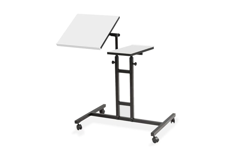 Morse Ståskrivebord 67 cm - Hvid/Sort - Møbler - Borde - Kontorbord - Skrivebord - hæve-sænke-bord