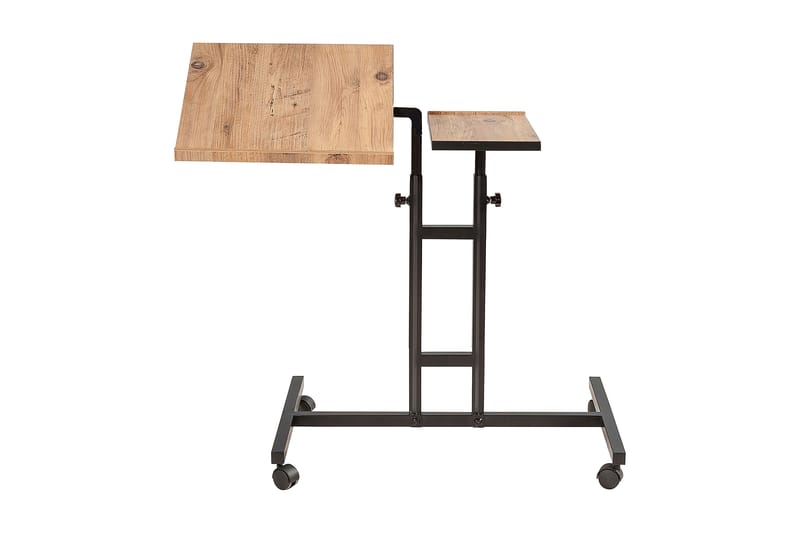 Morse Ståskrivebord 67 cm - Træ/natur/Sort - Møbler - Borde - Kontorbord - Skrivebord - hæve-sænke-bord