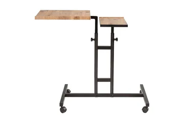 Morse Ståskrivebord 67 cm - Træ/natur/Sort - Møbler - Borde - Kontorbord - Skrivebord - hæve-sænke-bord