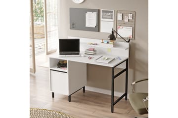 Munetoki Skrivebord 120 cm - Hvid - Møbler - Borde - Kontorbord - Skrivebord
