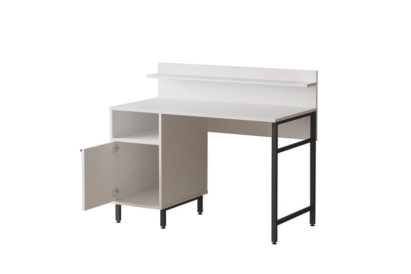 Munetoki Skrivebord 120 cm - Hvid - Møbler - Borde - Kontorbord - Skrivebord