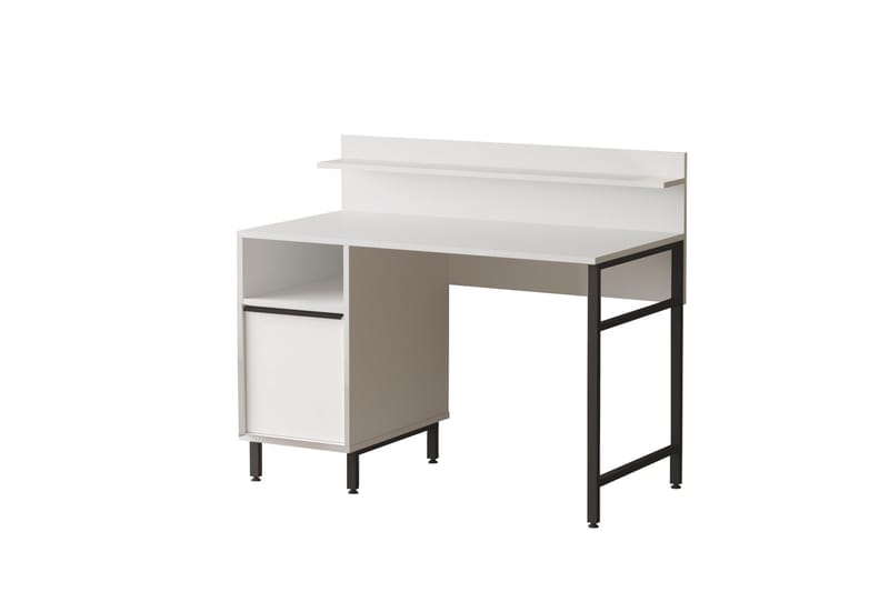 Munetoki Skrivebord 120 cm - Hvid - Møbler - Borde - Kontorbord - Skrivebord
