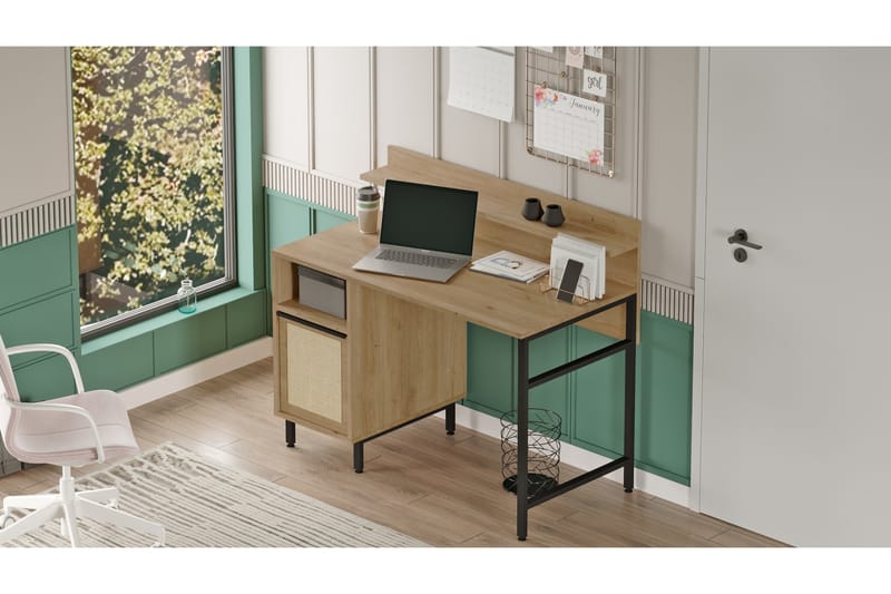 Munetoki Skrivebord 120 cm - Oak - Møbler - Borde - Kontorbord - Skrivebord