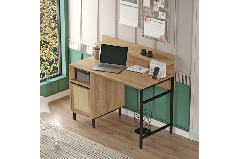 Munetoki Skrivebord 120 cm - Oak - Møbler - Borde - Kontorbord - Skrivebord
