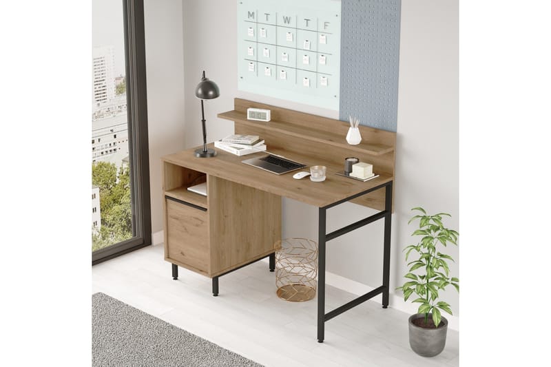Munetoki Skrivebord 120 cm - Valnød finér - Møbler - Borde - Kontorbord - Skrivebord