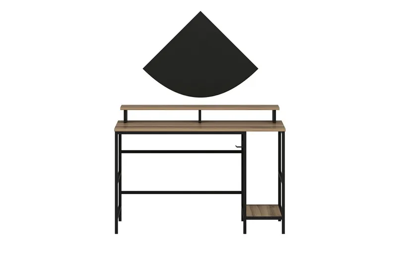 Nafe Skrivebord 120 cm - Brun - Møbler - Borde - Kontorbord - Skrivebord