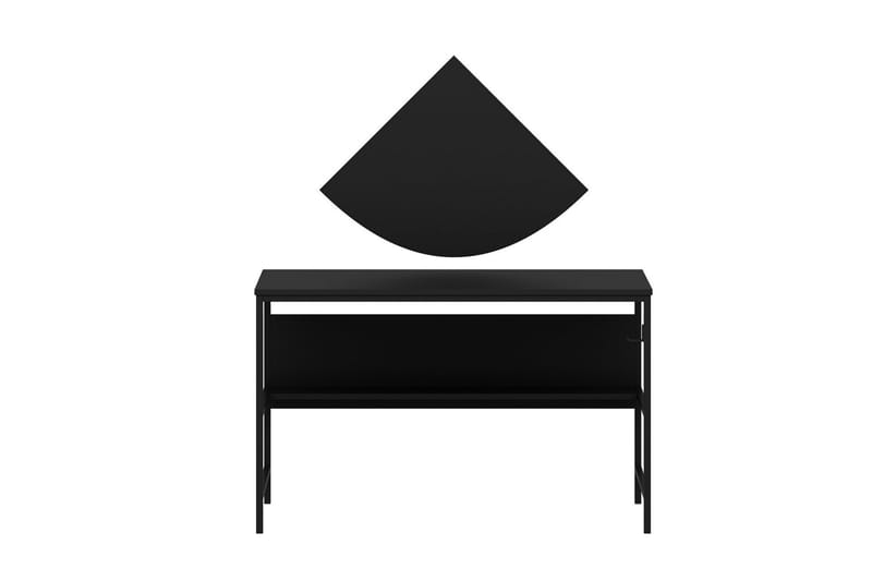 Nafe Skrivebord 120 cm - Sort - Møbler - Borde - Kontorbord - Skrivebord