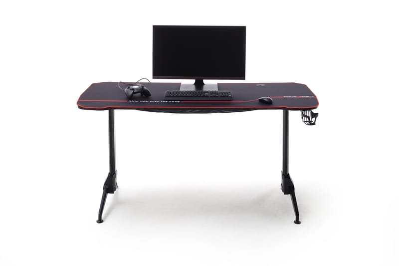Nonya Gaming Skrivebord 160 cm - Sort - Skrivebord