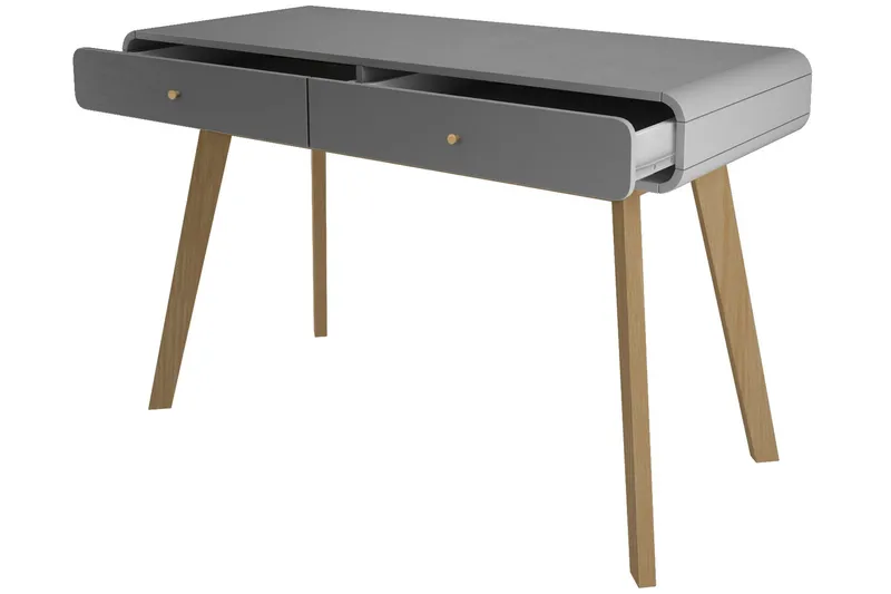 Olivet Skrivbord 120 cm - Grå - Møbler - Borde - Kontorbord - Skrivebord