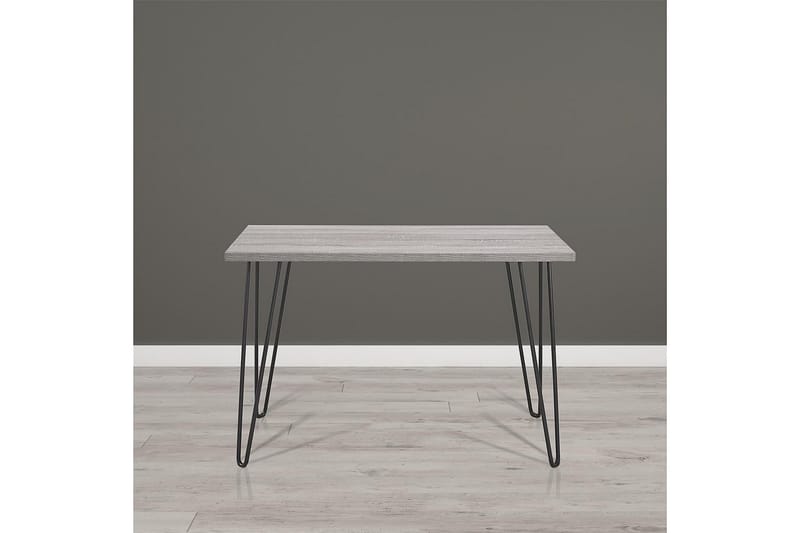 Owen Skrivebord 102 cm Grå/Sort - Dorel Home - Møbler - Borde - Kontorbord - Skrivebord