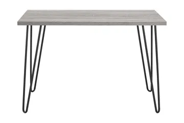 Owen Skrivebord 102 cm Grå/Sort - Dorel Home - Møbler - Borde - Kontorbord - Skrivebord