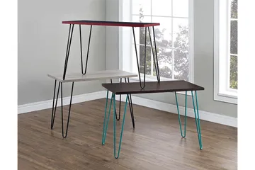 Owen Skrivebord 102 cm Grå/Sort - Dorel Home - Møbler - Borde - Kontorbord - Skrivebord