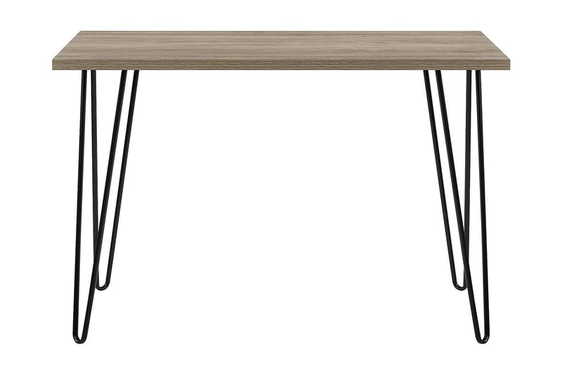 Owen Skrivebord 102 cm Natur/Sort - Dorel Home - Møbler - Borde - Kontorbord - Skrivebord
