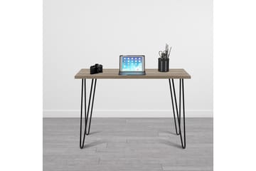 Owen Skrivebord 102 cm Natur/Sort - Dorel Home - Møbler - Borde - Kontorbord - Skrivebord