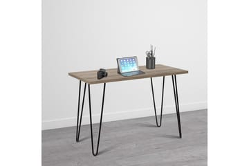 Owen Skrivebord 102 cm Natur/Sort - Dorel Home - Møbler - Borde - Kontorbord - Skrivebord