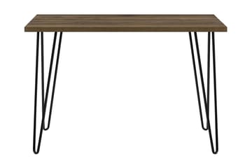 Owen Skrivebord 102 cm Valnøddebrun/Sort - Dorel Home - Møbler - Borde - Kontorbord - Skrivebord