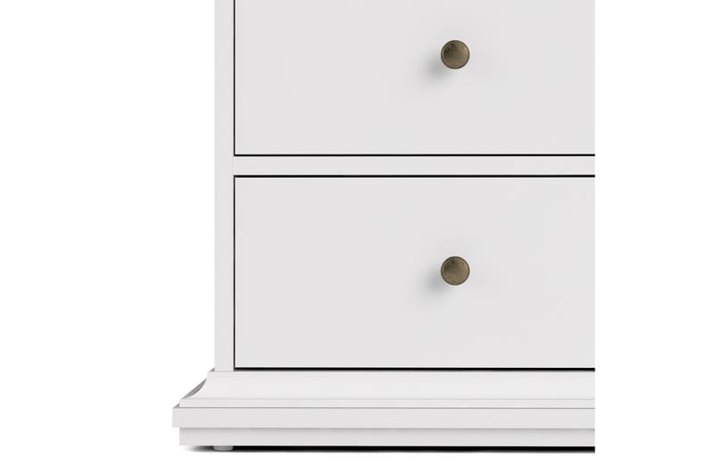 Paris Skrivebord 130 cm - Hvid - Møbler - Borde - Kontorbord - Skrivebord