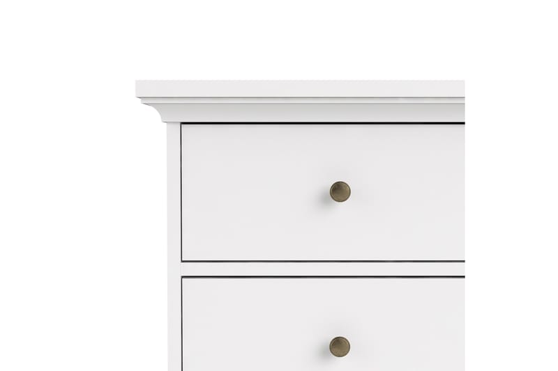 Paris Skrivebord 130 cm - Hvid - Møbler - Borde - Kontorbord - Skrivebord