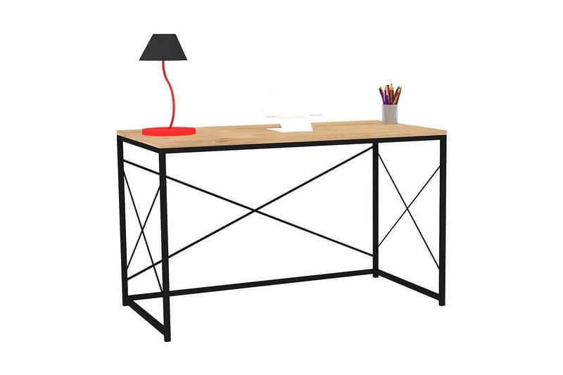 Piaam Skrivebord 121x72x121 cm - Blå - Møbler - Borde - Kontorbord - Skrivebord