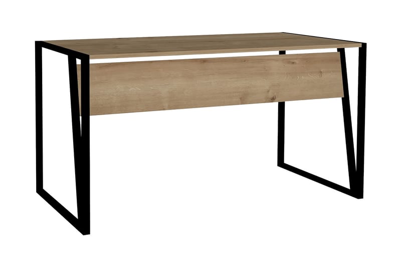 Pradera Skrivebord 140 cm - Brun/Sort - Møbler - Borde - Kontorbord - Skrivebord