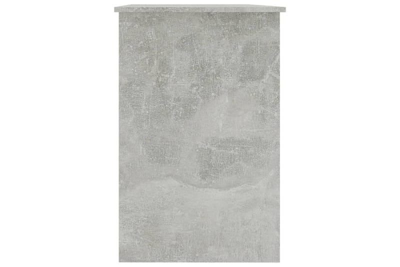 Skrivebord 100 x 50 x 76 cm spånplade betongrå - Grå - Møbler - Borde - Kontorbord - Skrivebord