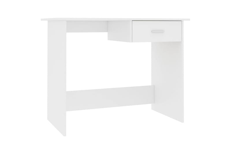 Skrivebord 100 x 50 x 76 cm spånplade hvid - Hvid - Møbler - Borde - Kontorbord - Skrivebord
