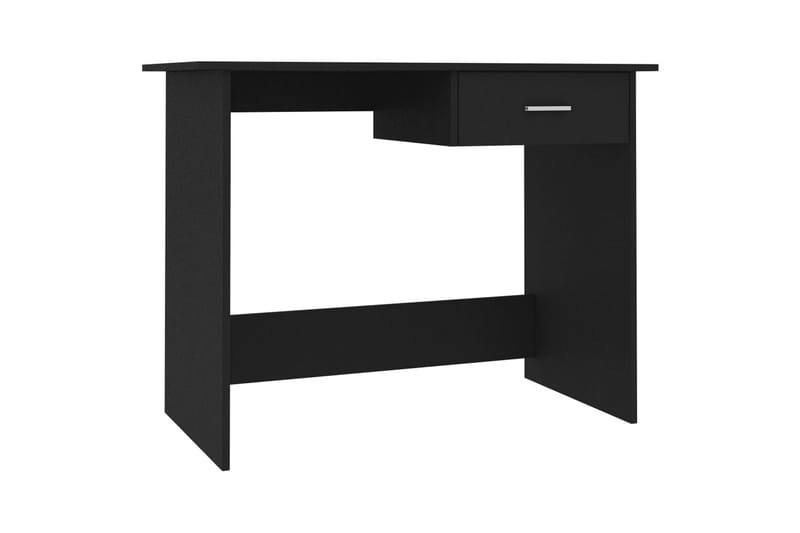 Skrivebord 100 x 50 x 76 cm spånplade sort - Sort - Møbler - Borde - Kontorbord - Skrivebord