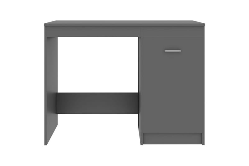 Skrivebord 100x50x76 cm Spånplade Grå - Grå - Møbler - Borde - Kontorbord - Skrivebord
