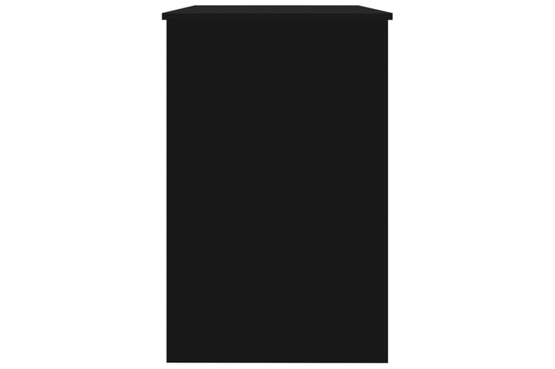 Skrivebord 100x50x76 cm Spånplade Sort - Sort - Møbler - Borde - Kontorbord - Skrivebord