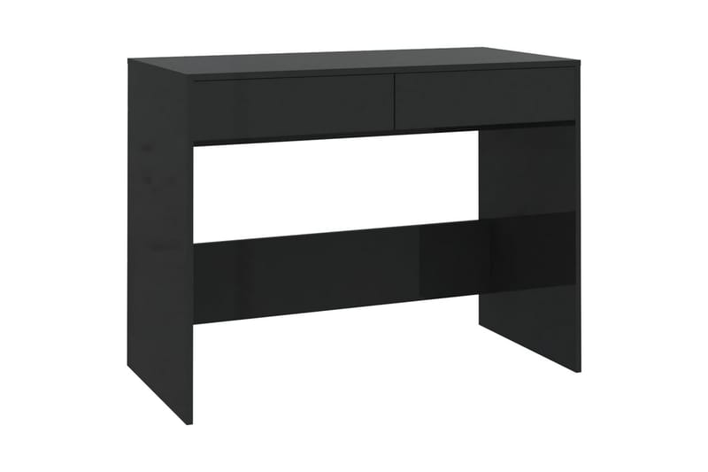 skrivebord 101x50x76,5 cm spånplade sort - Sort - Møbler - Borde - Kontorbord - Skrivebord