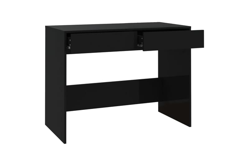skrivebord 101x50x76,5 cm spånplade sort - Sort - Møbler - Borde - Kontorbord - Skrivebord