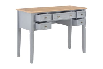 Skrivebord 109,5 X 45 X 77,5 Cm Træ Grå - Grå - Møbler - Borde - Kontorbord - Skrivebord