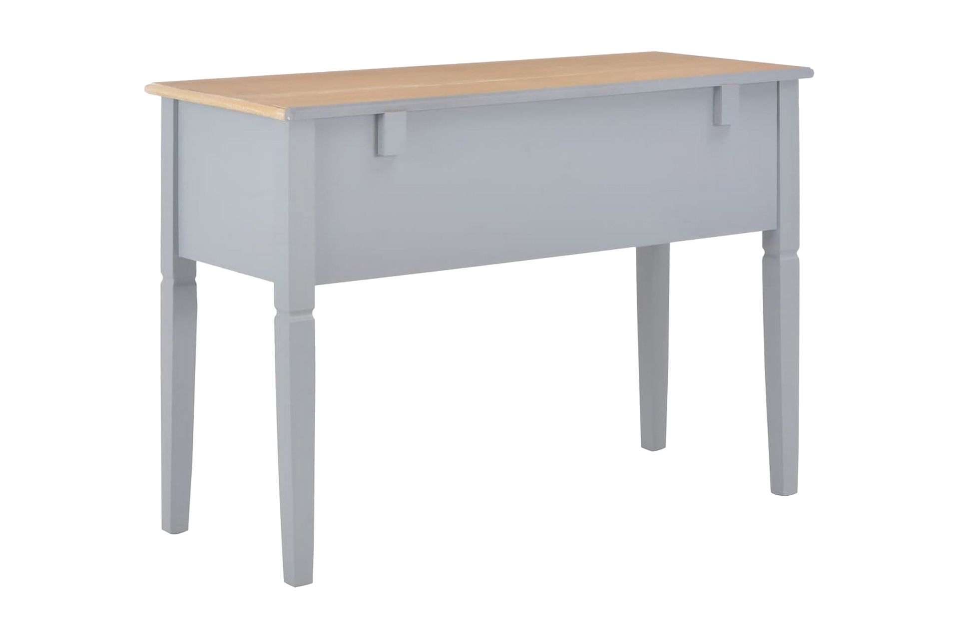 Skrivebord 109,5 X 45 X 77,5 Cm Træ Grå - Grå - Møbler - Borde - Kontorbord - Skrivebord