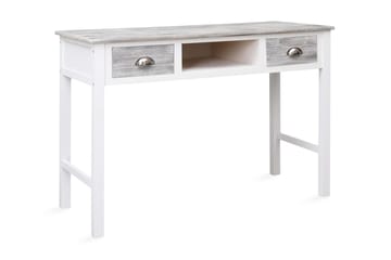 Skrivebord 110 X 45 X 76 Cm Træ Grå - Grå - Møbler - Borde - Kontorbord - Skrivebord