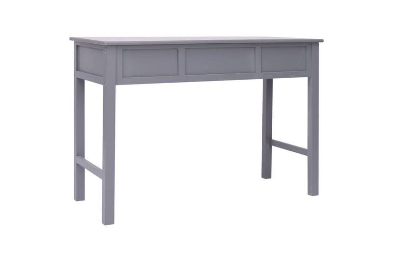 skrivebord 110 x 45 x 76 cm træ grå - Skrivebord