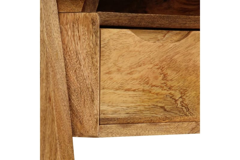 Skrivebord 110 X 50 X 76 Cm Massivt Mangotræ - Brun - Møbler - Borde - Kontorbord - Skrivebord
