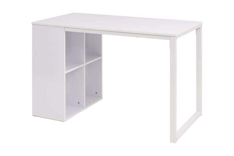Skrivebord 120 X 60 X 75 Cm Hvid - Hvid - Møbler - Borde - Kontorbord - Skrivebord