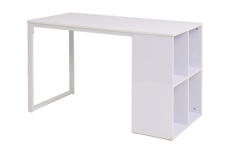 Skrivebord 120 X 60 X 75 Cm Hvid - Hvid - Møbler - Borde - Kontorbord - Skrivebord