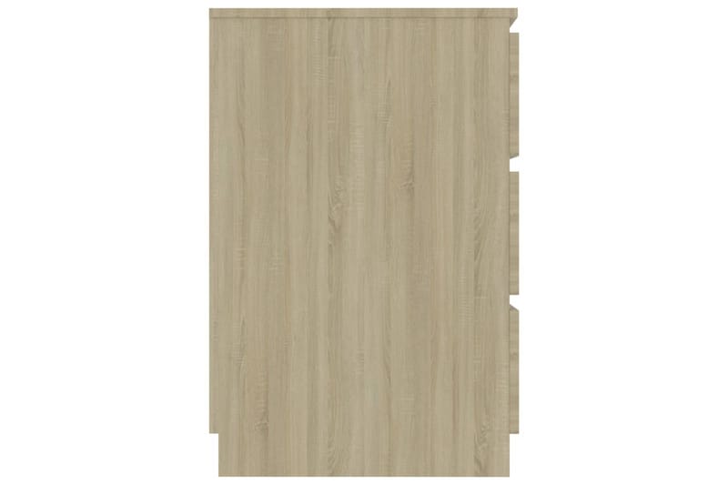 Skrivebord 140x50x77 cm Spånplade Sonoma-Eg - Brun - Møbler - Borde - Kontorbord - Skrivebord
