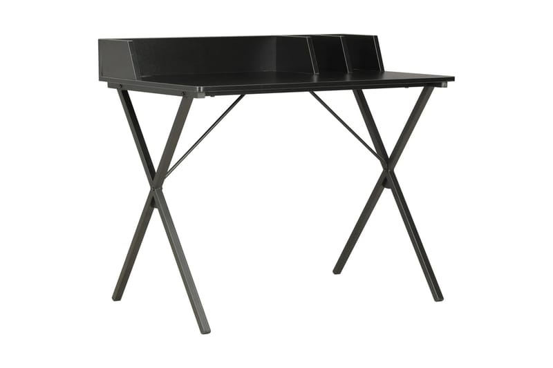 Skrivebord 80 x 50 x 84 cm sort - Sort - Møbler - Borde - Kontorbord - Skrivebord