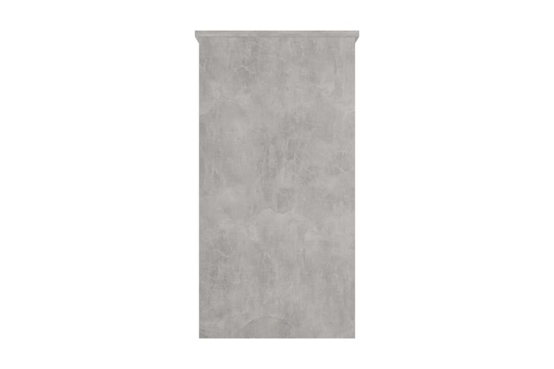 Skrivebord 80x40x75 cm Spånplade Betongrå - Grå - Møbler - Borde - Kontorbord - Skrivebord