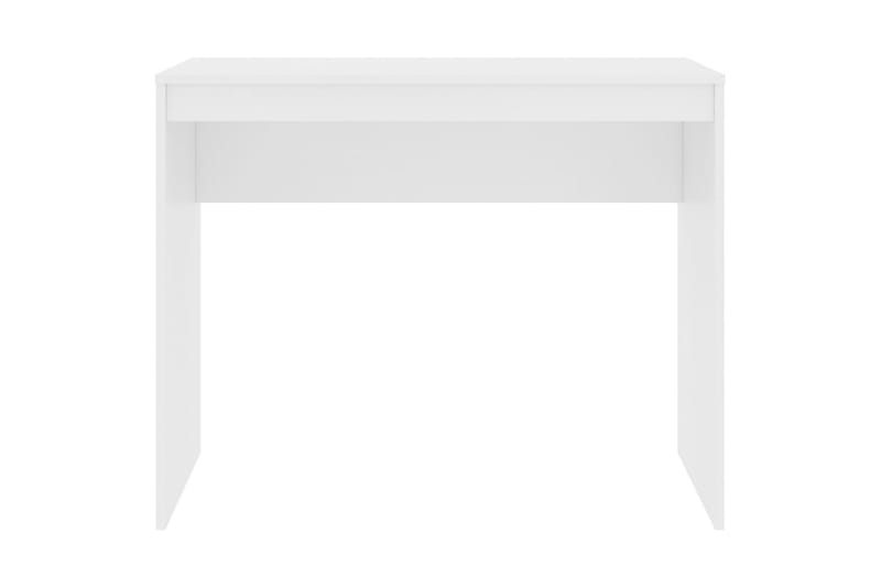 Skrivebord 90 x 40 x 72 cm spånplade hvid - Hvid - Skrivebord