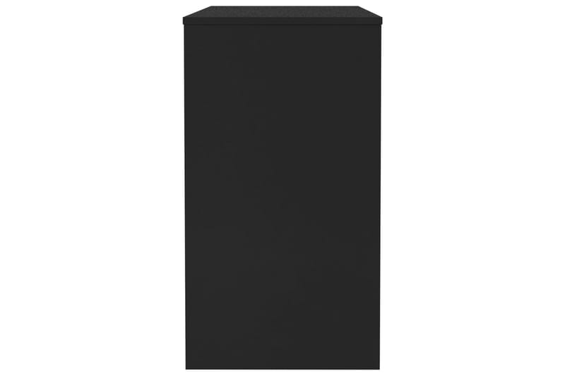 Skrivebord 90 x 40 x 72 cm spånplade sort - Sort - Møbler - Borde - Kontorbord - Skrivebord