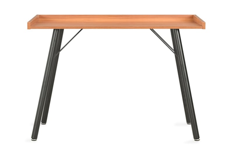 Skrivebord 90 x 50 x 79 cm brun - Brun - Møbler - Borde - Kontorbord - Skrivebord