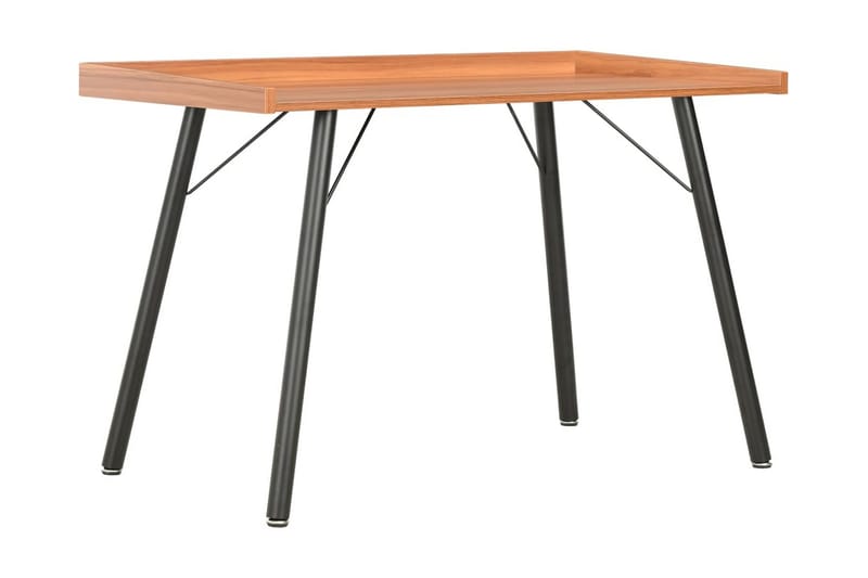 Skrivebord 90 x 50 x 79 cm brun - Brun - Møbler - Borde - Kontorbord - Skrivebord